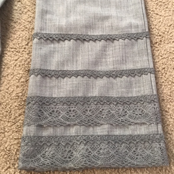 🌸NEW🌸 Moschino Jeans Vintage Lace Pants - Picture 13 of 16